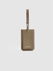 Reiss Clay Longford Leather Luggage Tag - Image 1 of 3