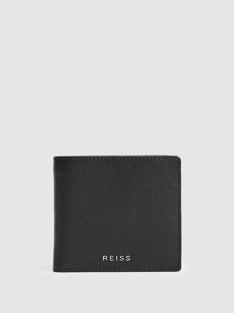 Reiss Black Cabot Leather Wallet - Image 2 of 3