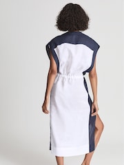 Reiss Ivory Asher Colourblock Kaftan - Image 5 of 5