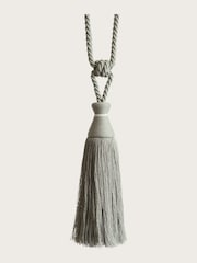Laura Ashley Pale Grey Green Rhiannon Curtain Tieback - Image 2 of 3