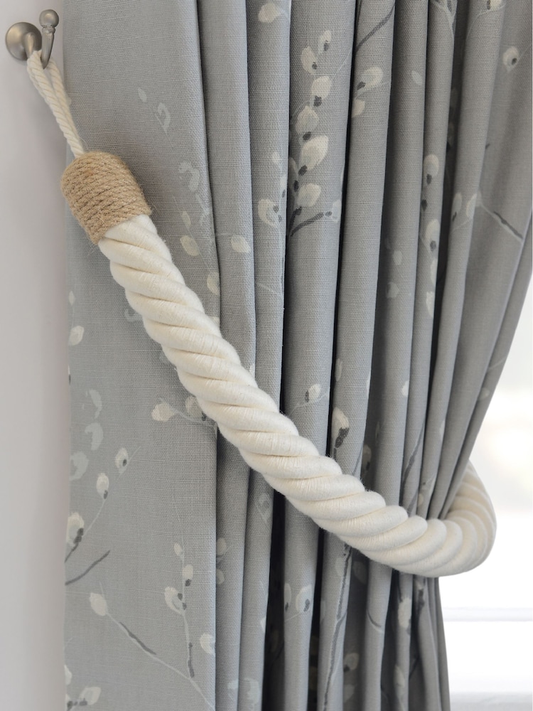 Laura Ashley Natural Rhiannon Rope Curtain Tieback - Image 1 of 3