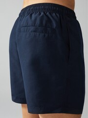 Reiss Navy Drawstring Swim Shorts - Image 4 of 7