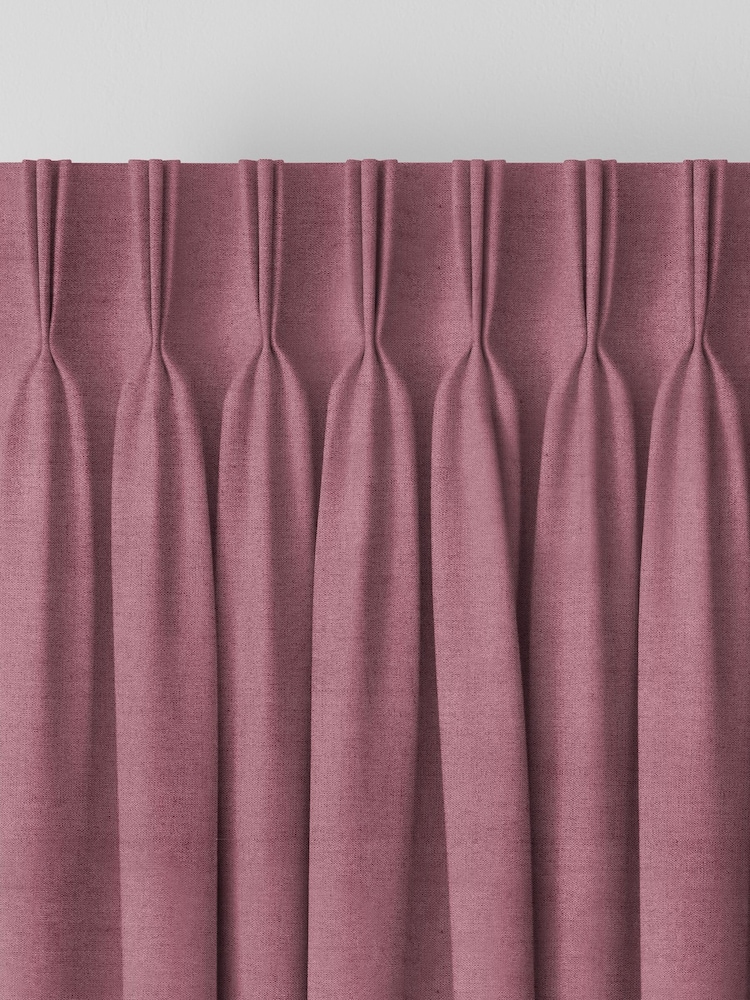 Pink Lazio Made To Measure Curtains - Image 5 of 8