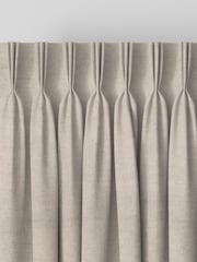 Oyster Natural Lazio Made To Measure Curtains - Image 6 of 8