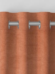 Apricot Orange Lazio Made To Measure Curtains - Image 7 of 8