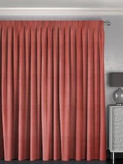 Orange Lazio Made To Measure Curtains - Image 2 of 8