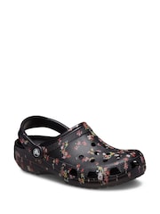 Crocs Floral Adults Classic Clogs - Image 3 of 5
