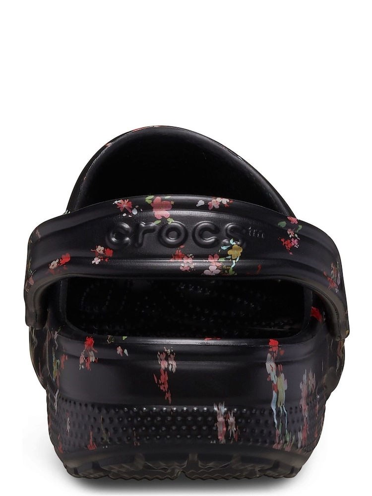 Crocs Floral Adults Classic Clogs - Image 4 of 5