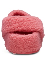 Roz - Papuci Crocs Classic Cozzzy Fleece Roz Deschis - Image 2 of 5