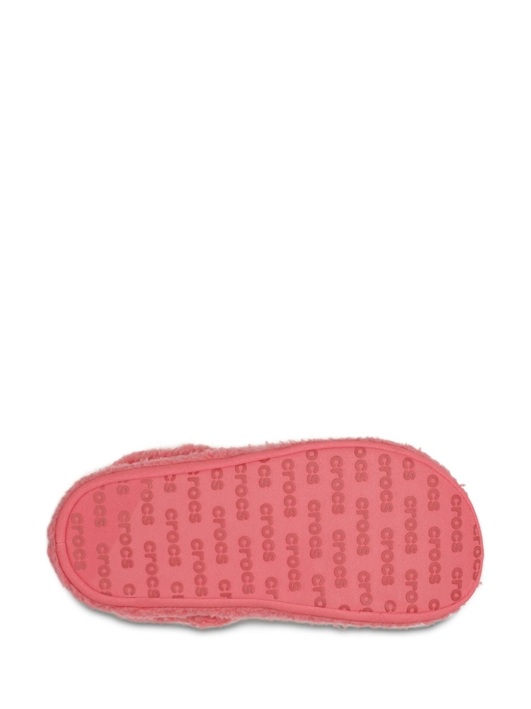 Roz - Papuci Crocs Classic Cozzzy Fleece Roz Deschis - Image 5 of 5