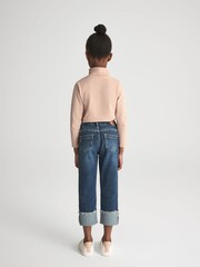 Reiss Pink Carey Jr Roll Neck Top - Image 5 of 7