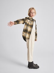 Reiss Yellow Tilly Jr Check Overshirt - Image 1 of 6