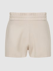 Reiss Pink Clara Knitted Loungewear Shorts - Image 2 of 6