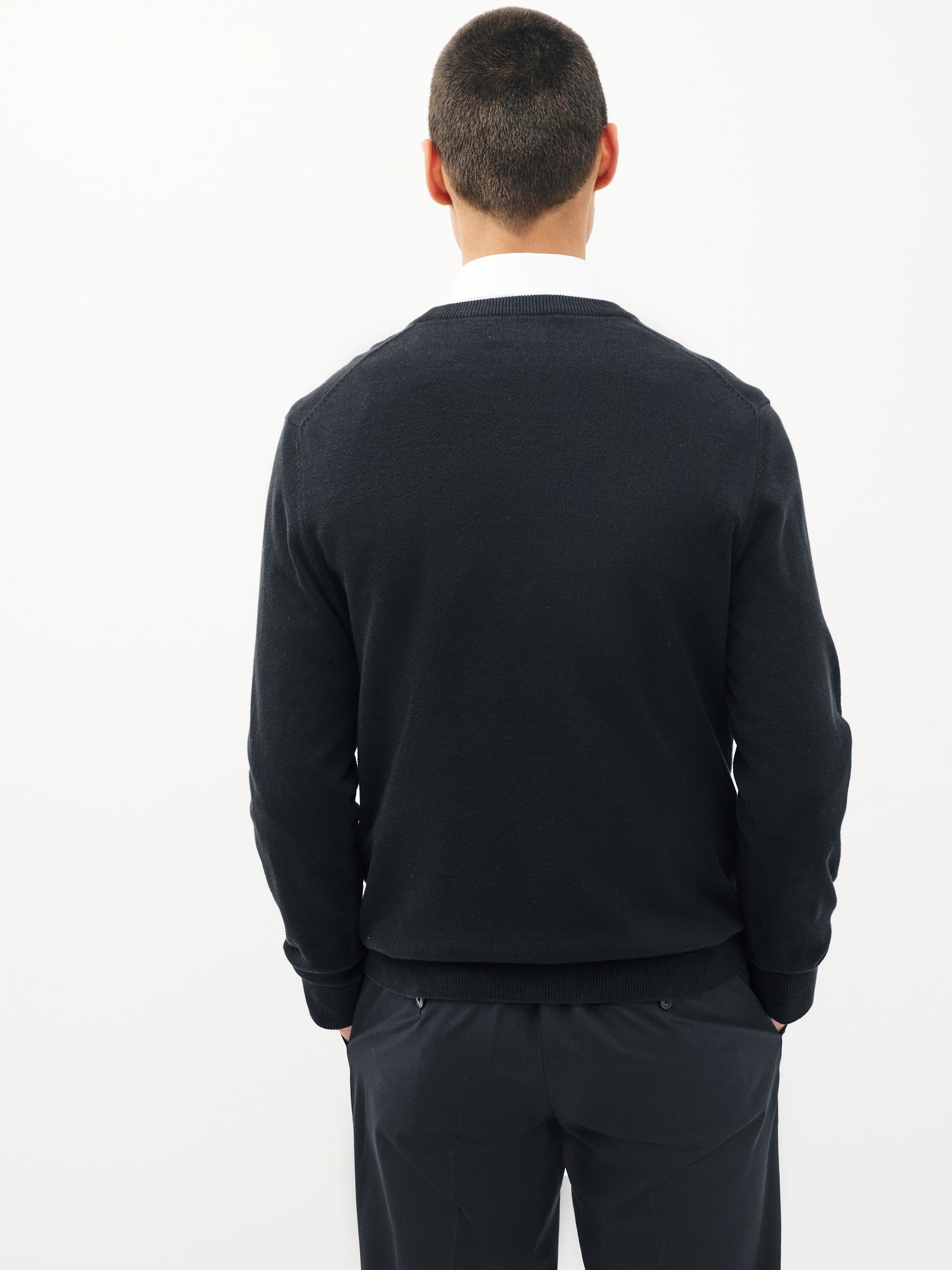 Buy Navy Blue Regular Pure 100% Cotton Jumper from Next USA