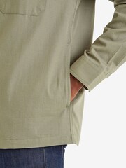 Tog 24 Green Hatch 100% Cotton Overshirt - Image 6 of 7