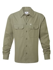 Tog 24 Green Hatch 100% Cotton Overshirt - Image 7 of 7