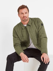 Tog 24 Green Ludwell Padded Overshirt Coat Jacket - Image 4 of 8