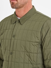 Tog 24 Green Ludwell Padded Overshirt Coat Jacket - Image 6 of 8