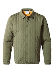 Tog 24 Green Ludwell Padded Overshirt Coat Jacket - Image 8 of 8