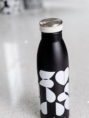 Beau And Elliot Black Monochrome Brokenhearted Insulated Drinks Bottle 500ml - Image 2 of 3