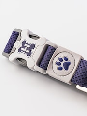 Hugo & Hudson Navy Mesh Dog Collar - Image 3 of 4