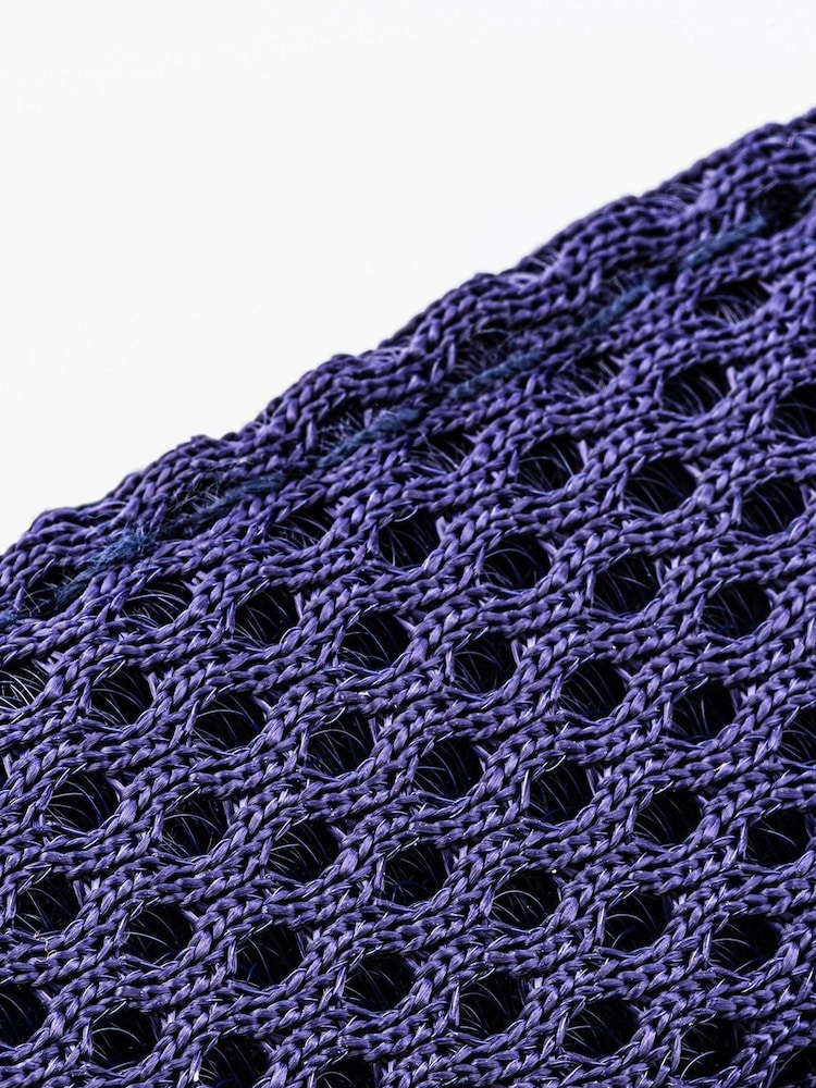 Hugo & Hudson Navy Mesh Dog Collar - Image 4 of 4
