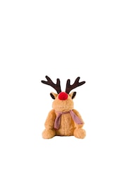 Gallery Home Brown Christmas Ronnie Reindeer Doorstop - Image 3 of 3