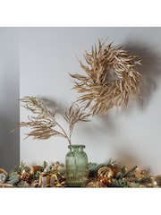 Gallery Home 5 Pack Gold Christmas Gold Leaf Spray With Glitter - Image 1 of 2