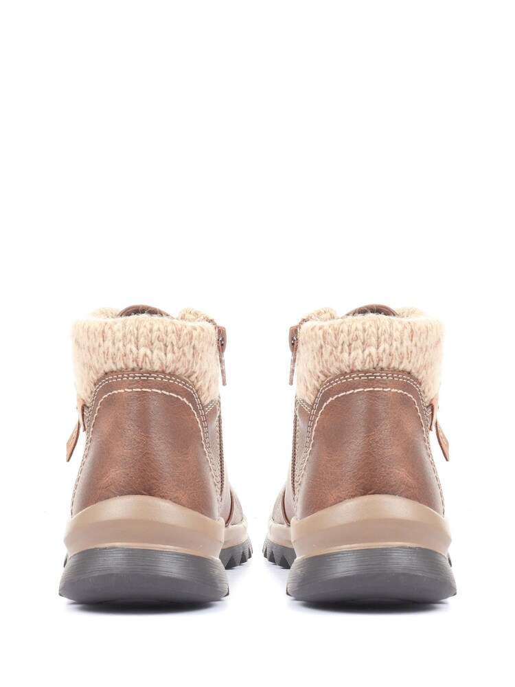 Braun - Pavers Damen-Stiefeletten zum Schnüren - Bild 2 von 5