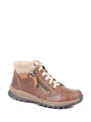 Braun - Pavers Damen-Stiefeletten zum Schnüren - Bild 3 von 5