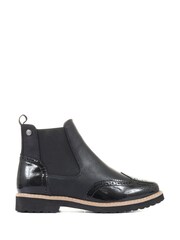 Pavers Ladies Brogue Chelsea Boots - Image 1 of 1