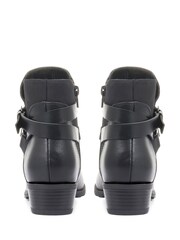 Pavers Ladies	Flat Ankle Boots - Image 3 of 5