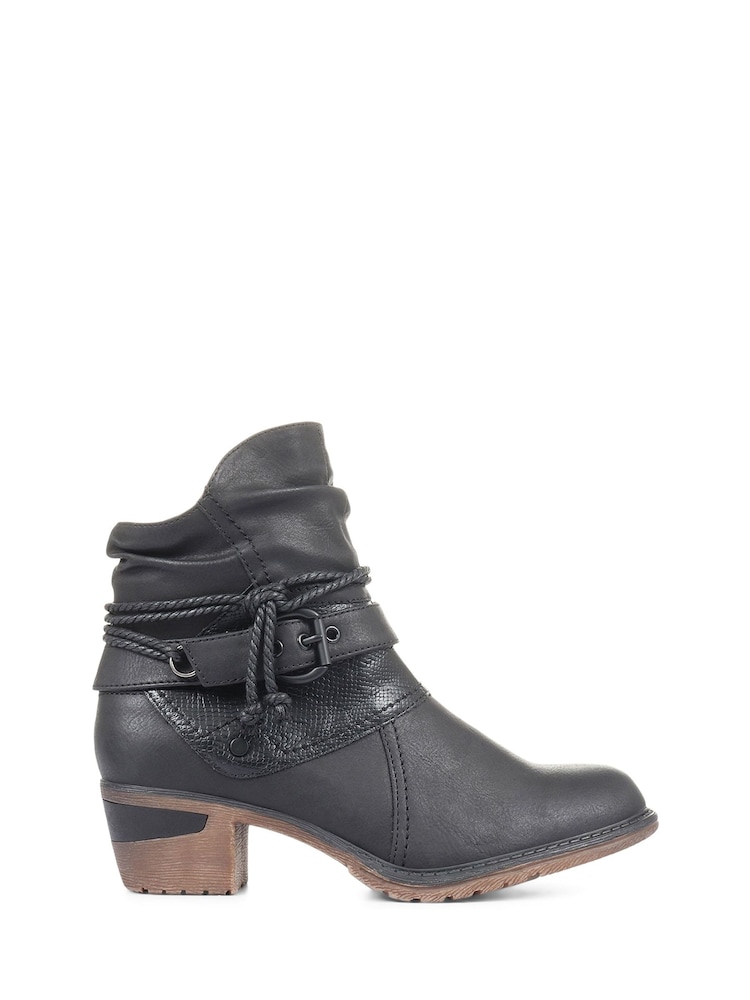 Pavers Ladies Slouch Ankle Boots - Image 1 of 5