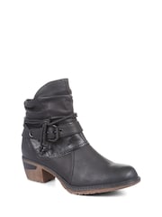 Pavers Ladies Slouch Ankle Boots - Image 4 of 5
