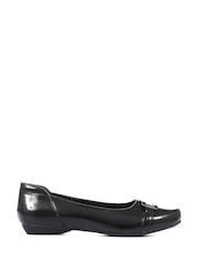 Pavers Ladies Wide Fit Slip On Pumps - Image 1 of 5