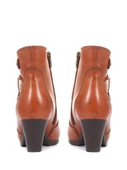 Pavers Ladies	Leather Ankle Boots - Image 3 of 5