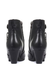 Pavers Ladies	Leather Ankle Boots - Image 2 of 5
