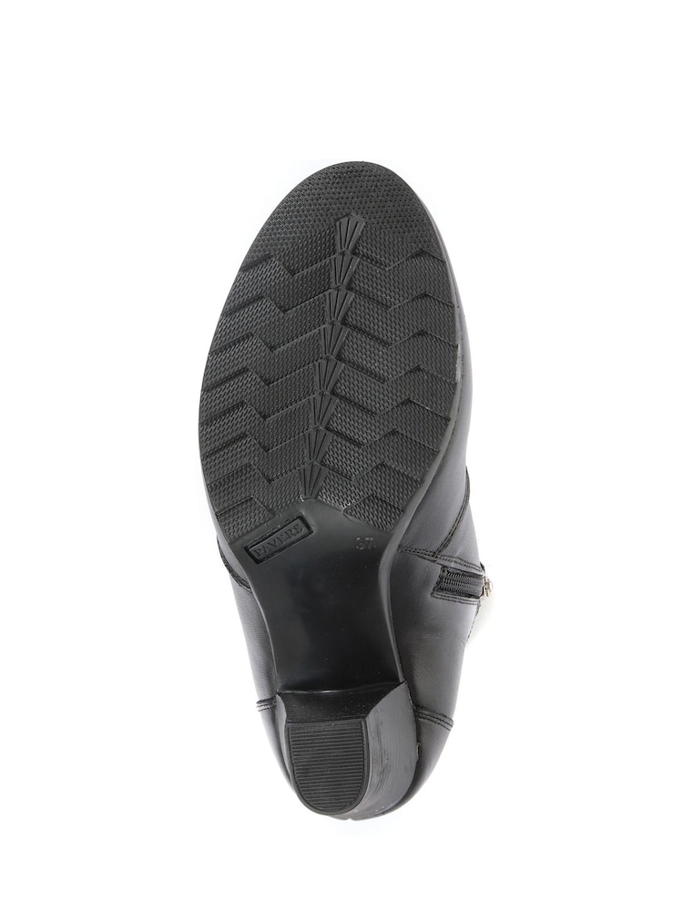 Pavers Ladies	Leather Ankle Boots - Image 5 of 5