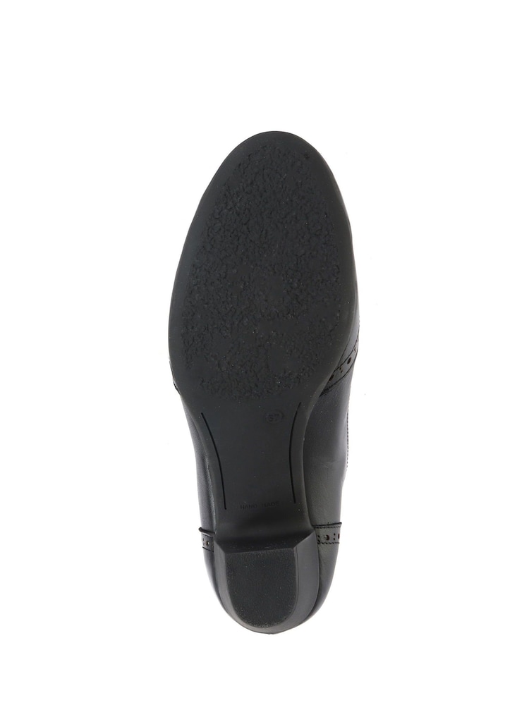 Zapatos de tacón negros de mujer de cuero de Pavers - Imagen 5 de 5 Zapatos de tacón negros de mujer de cuero de Pavers - Imagen 5 de 5