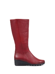 Pavers Ladies Leather Knee High Boots - Image 1 of 5