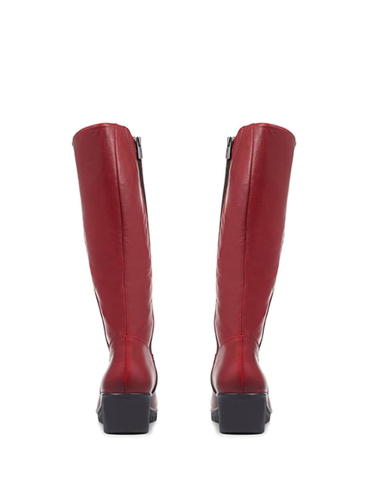 Pavers Ladies Leather Knee High Boots - Image 3 of 5