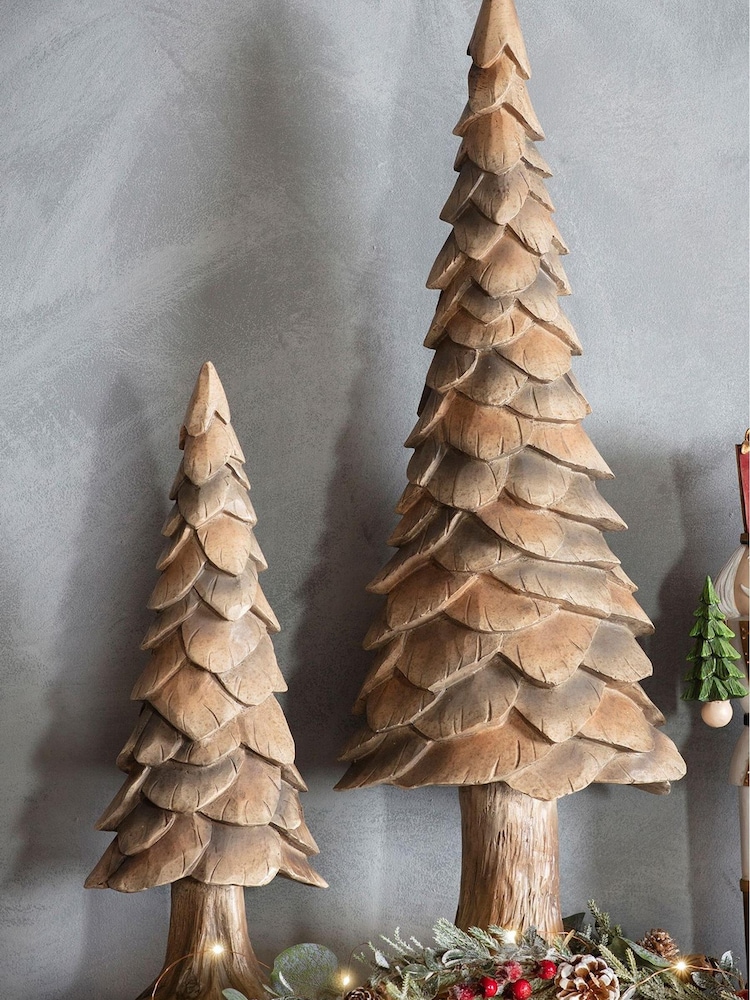 Gallery Home Natural Skyler Natural Christmas Tree Ornament Large - Image 1 of 2