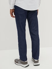 BOSS Indigo Blue Maine Straight Fit Stretch Jeans - Image 2 of 4