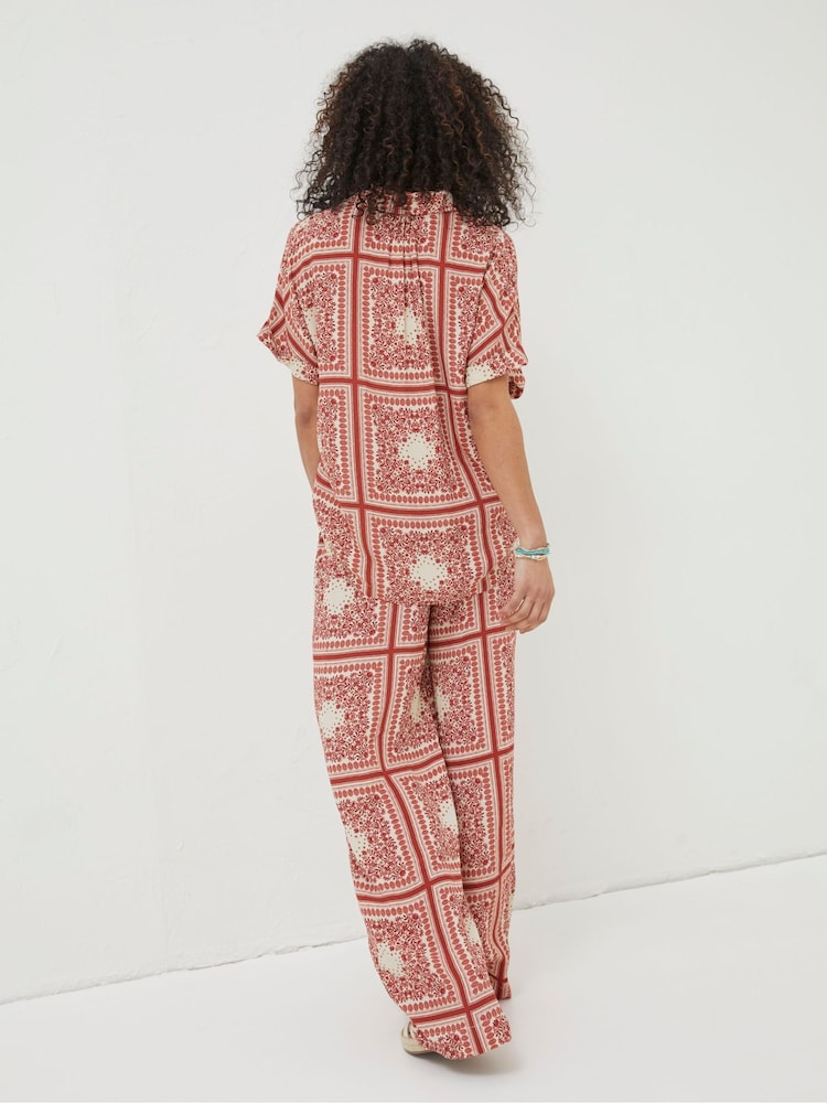 FatFace Natural Aniyah Bandana Shirt - Image 2 of 5