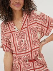 FatFace Natural Aniyah Bandana Shirt - Image 4 of 5