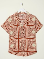 FatFace Natural Aniyah Bandana Shirt - Image 5 of 5