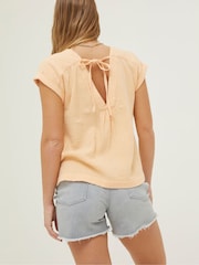 FatFace Orange Sadie Blouse - Image 2 of 5