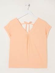FatFace Orange Sadie Blouse - Image 5 of 5