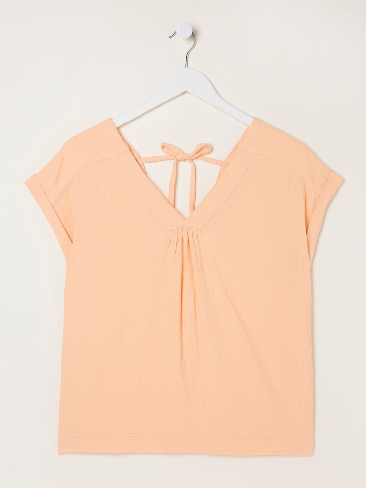 FatFace Orange Sadie Blouse - Image 5 of 5