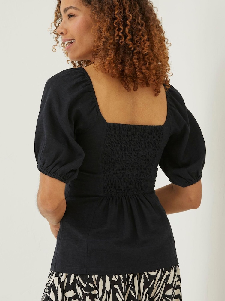 FatFace Black Alice Top - Image 2 of 4